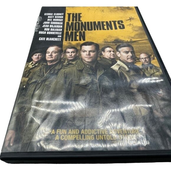 The Monuments Men DVD George Clooney Matt Damon Bill Murray copyright 2014 READ - Picture 1 of 3